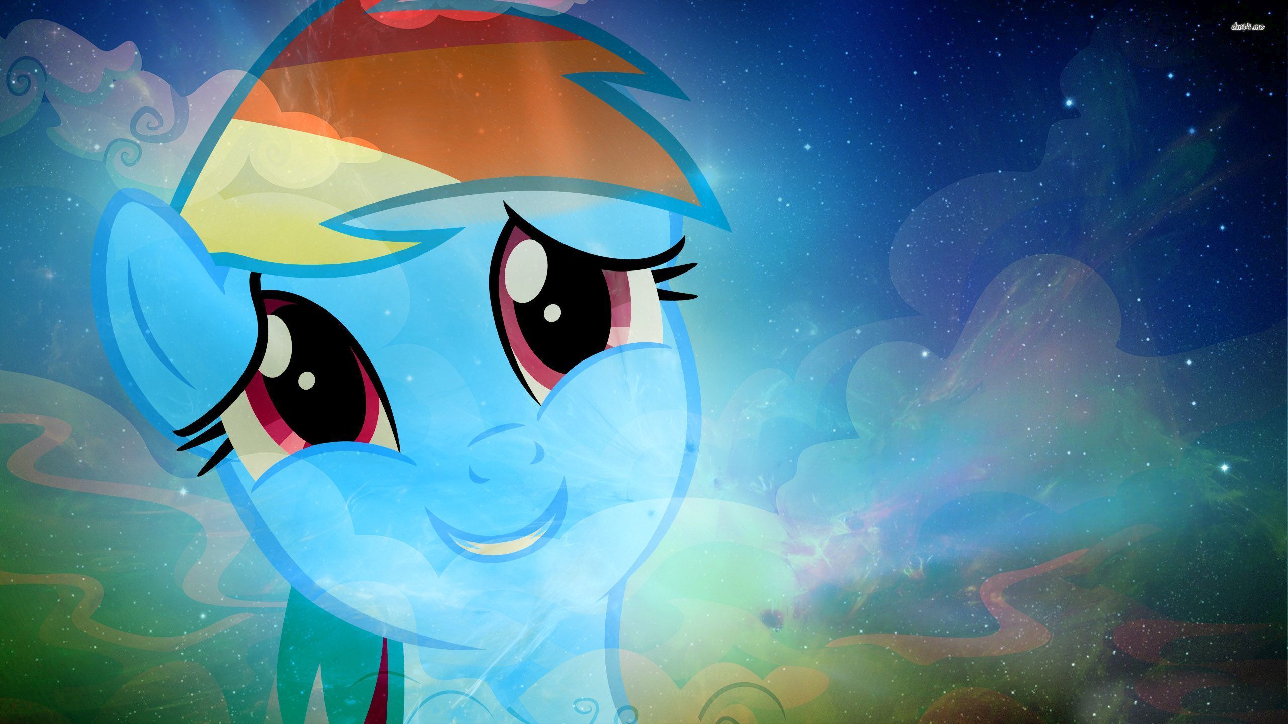 Rainbow Dash Blushing In My Little Pony Wallpaper - Rainbow Dash , HD Wallpaper & Backgrounds