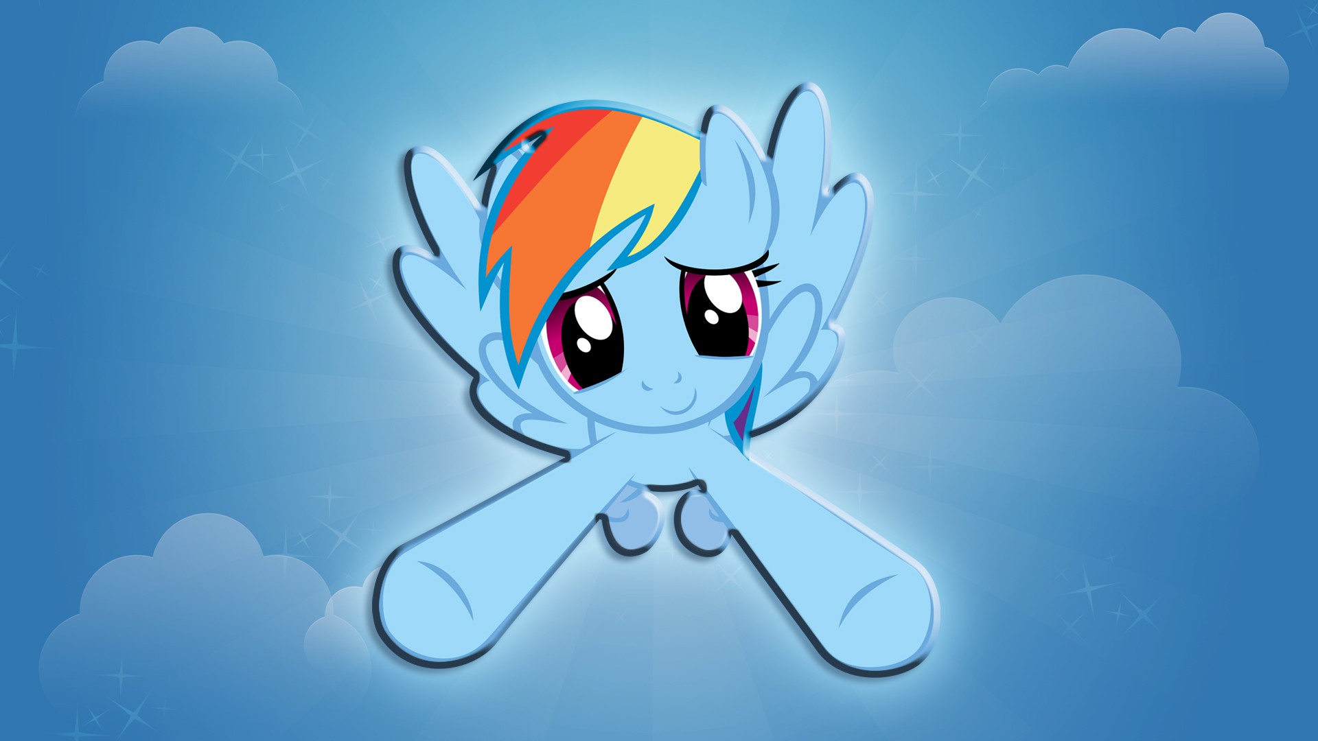 Incoming Rainbow Dash My Little Pony - Rainbow Dash Hug , HD Wallpaper & Backgrounds