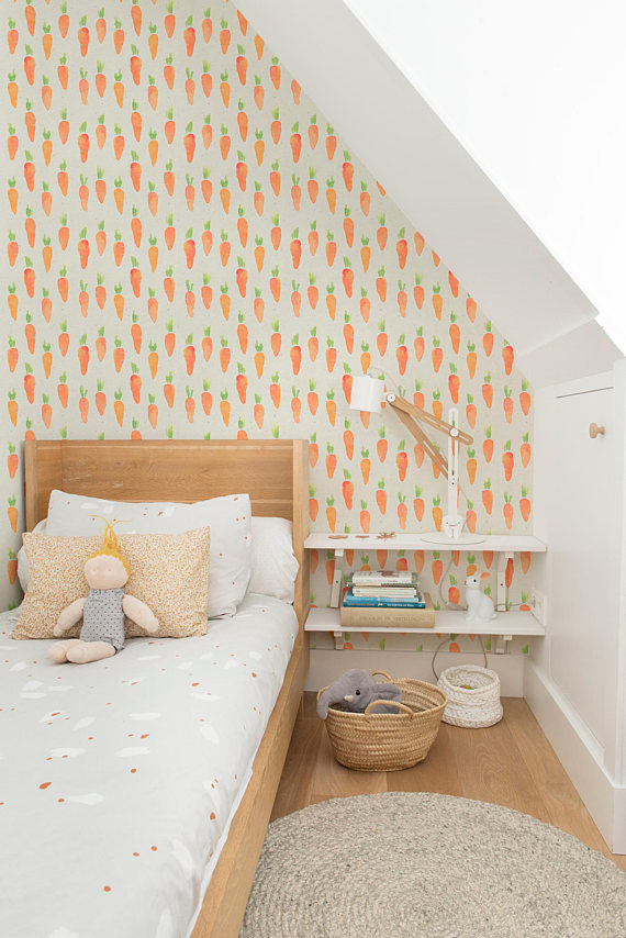 I Found This Adorable Removable Wallpaper On Etsy In - Bedroom , HD Wallpaper & Backgrounds