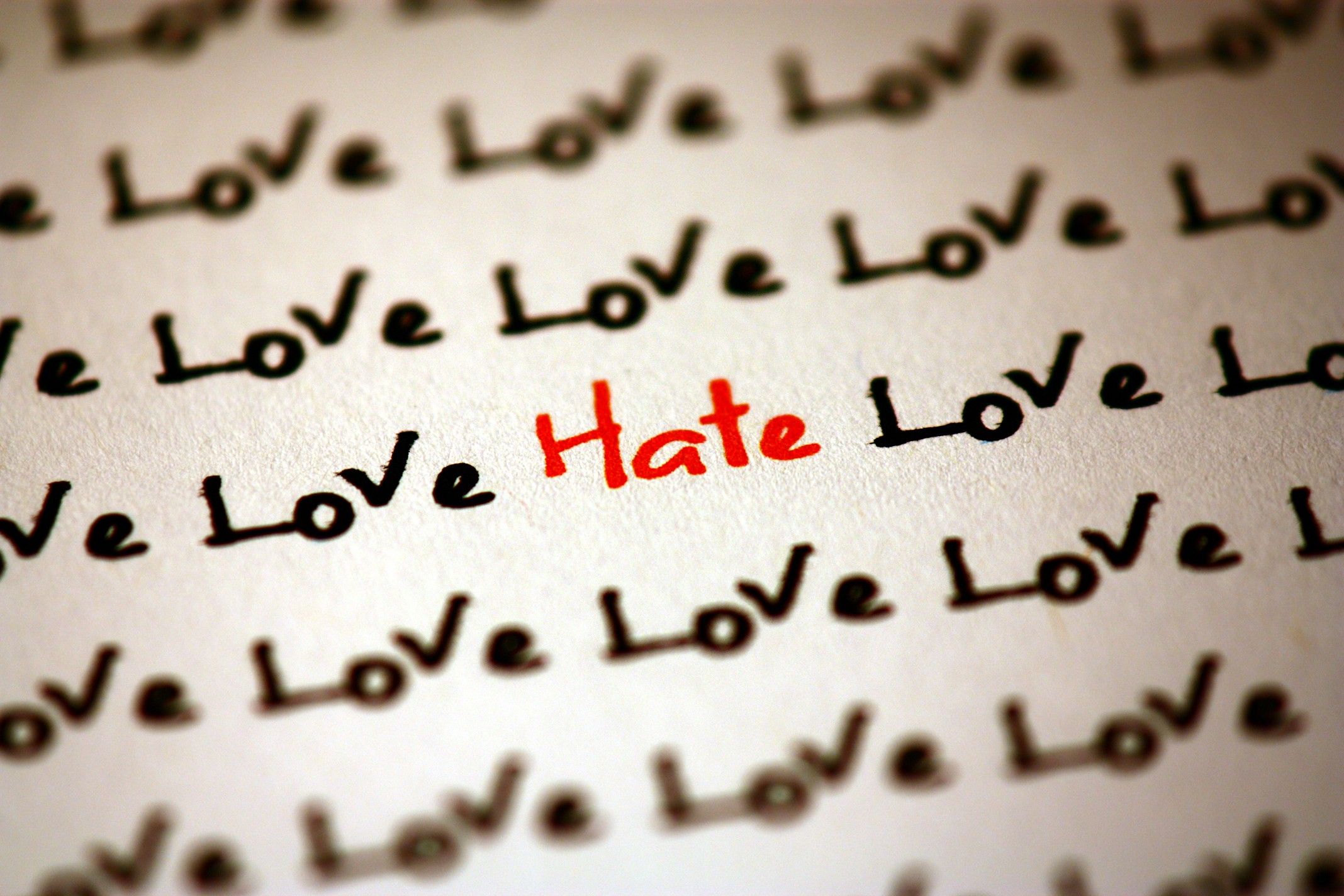 Download Hate Hd - Love Love Hate Love , HD Wallpaper & Backgrounds