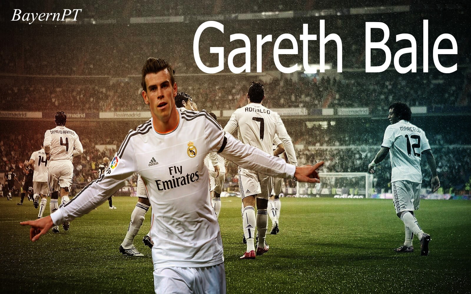 Gareth Bale Hd Wallpaper - Real Madrid Themes 2017 , HD Wallpaper & Backgrounds