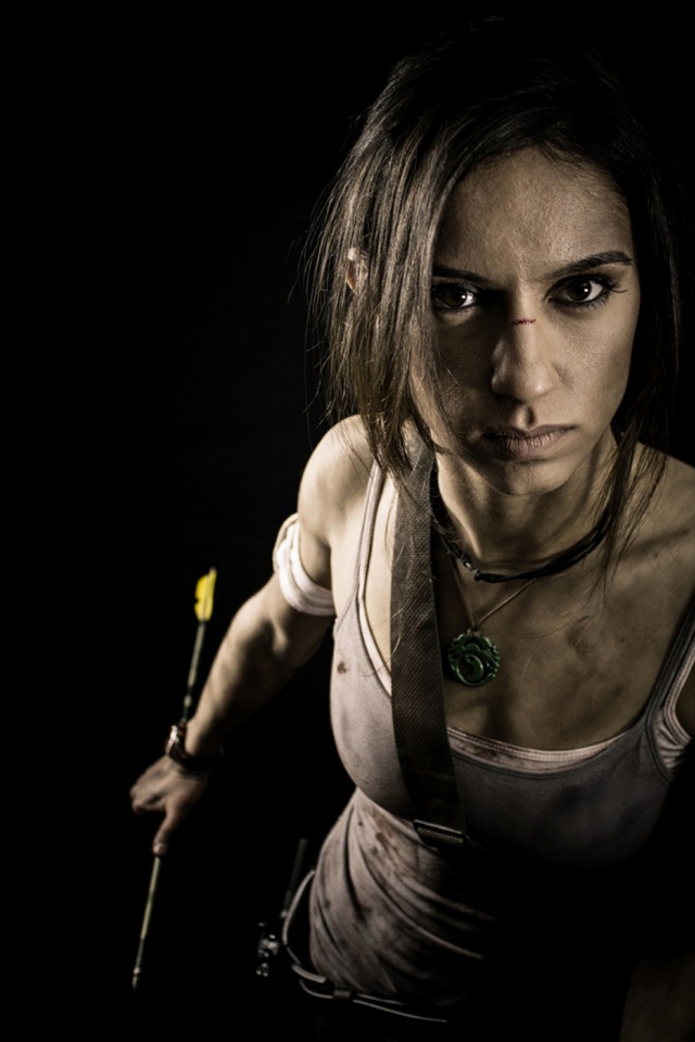 Download Now - Lara Croft In Real Life , HD Wallpaper & Backgrounds
