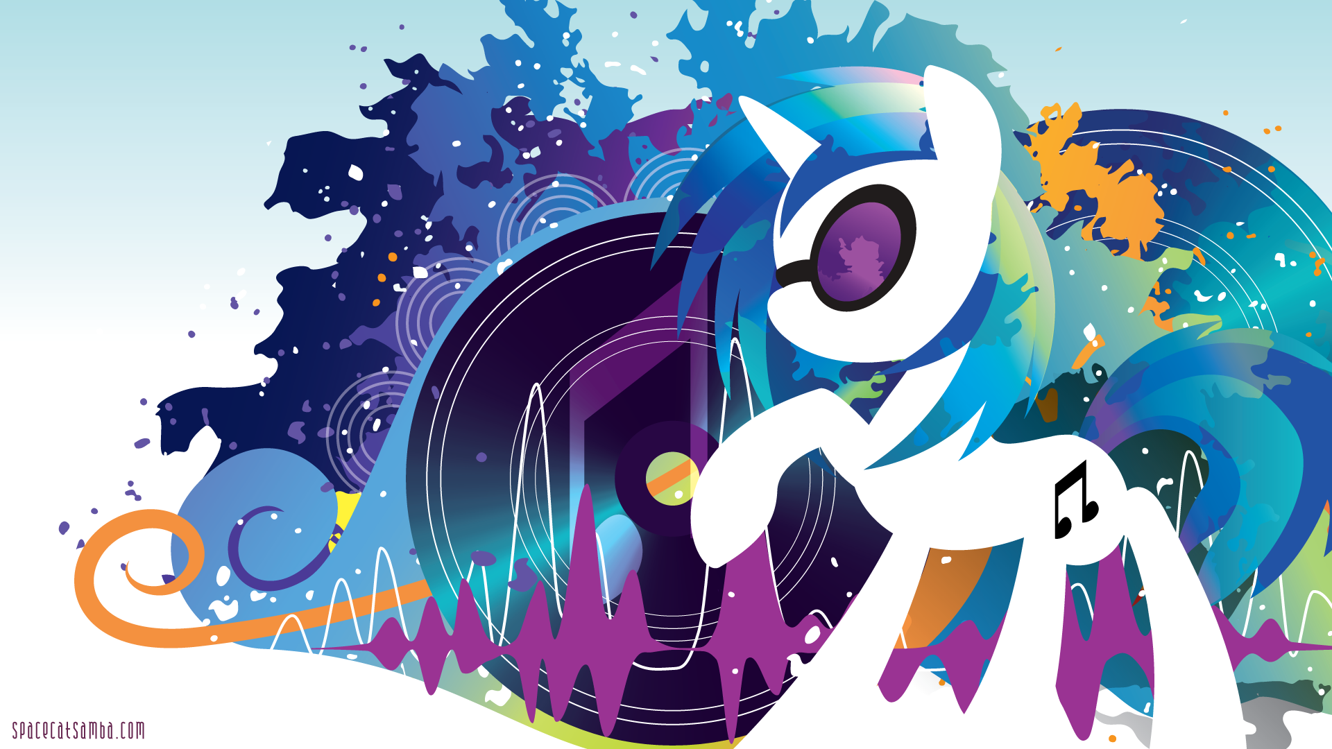 Png - Mlp Vinyl Scratch , HD Wallpaper & Backgrounds