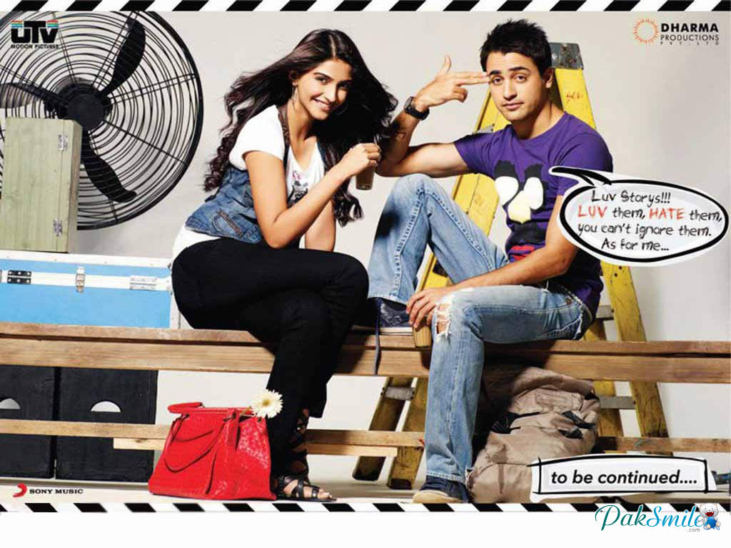 Sonam Kapoor And Imran In I Hate Love Storys , HD Wallpaper & Backgrounds