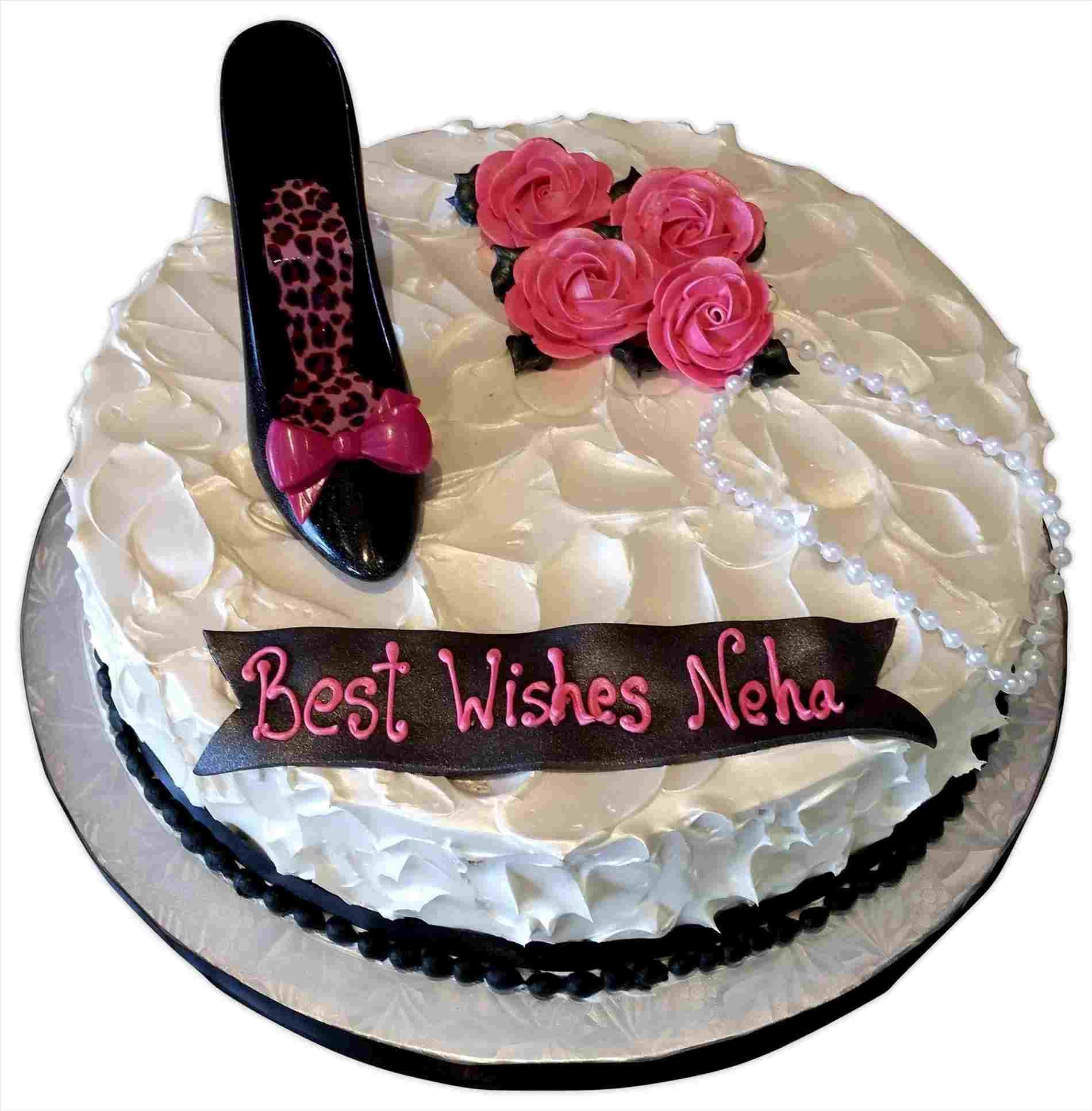 Happy Birthday Cakes With Name Happy Birthday New Wallpaper - Happy Birthday Neha Cake , HD Wallpaper & Backgrounds