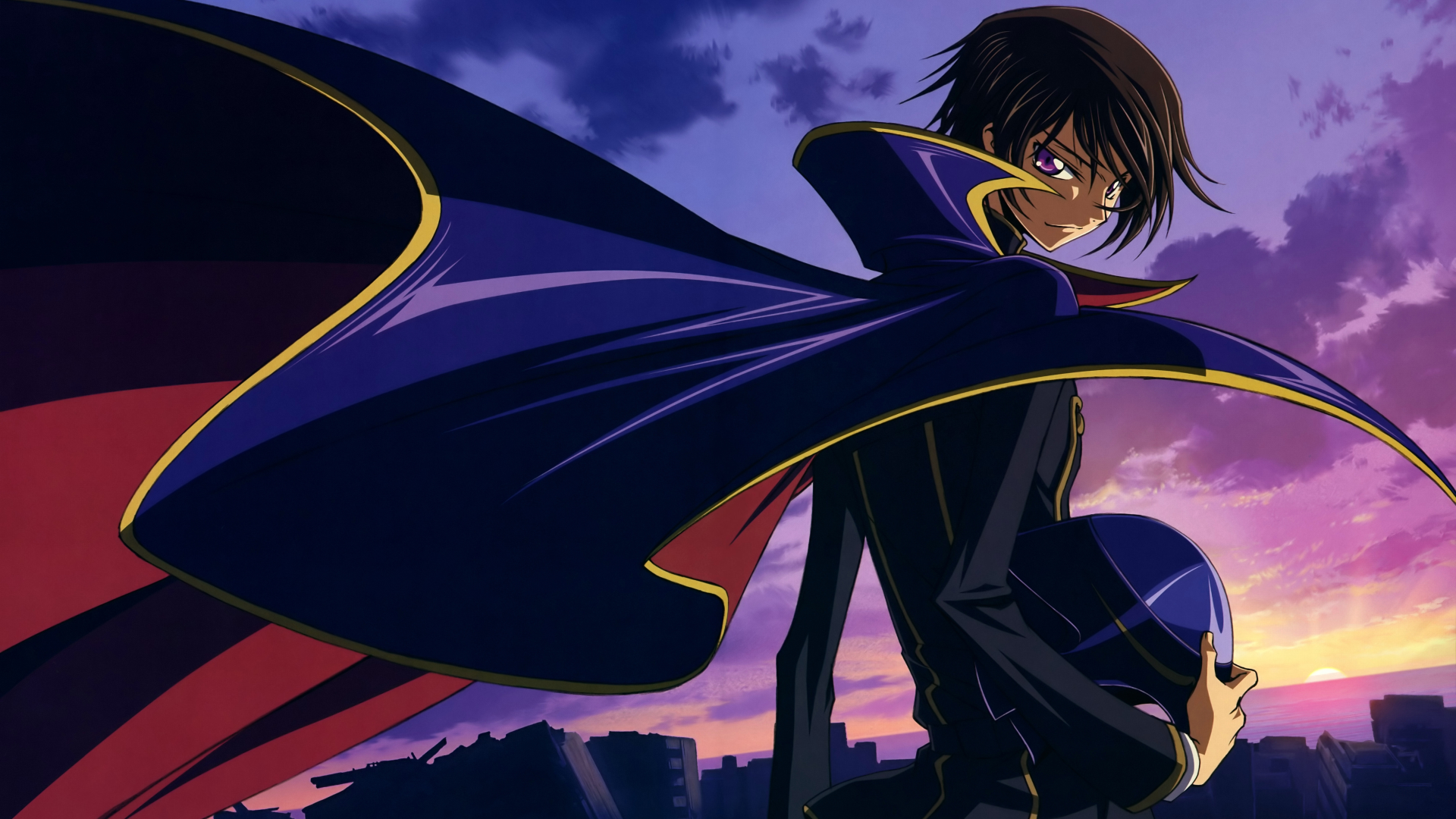 Lelouch Lamperouge Wallpaper - Code Geass , HD Wallpaper & Backgrounds