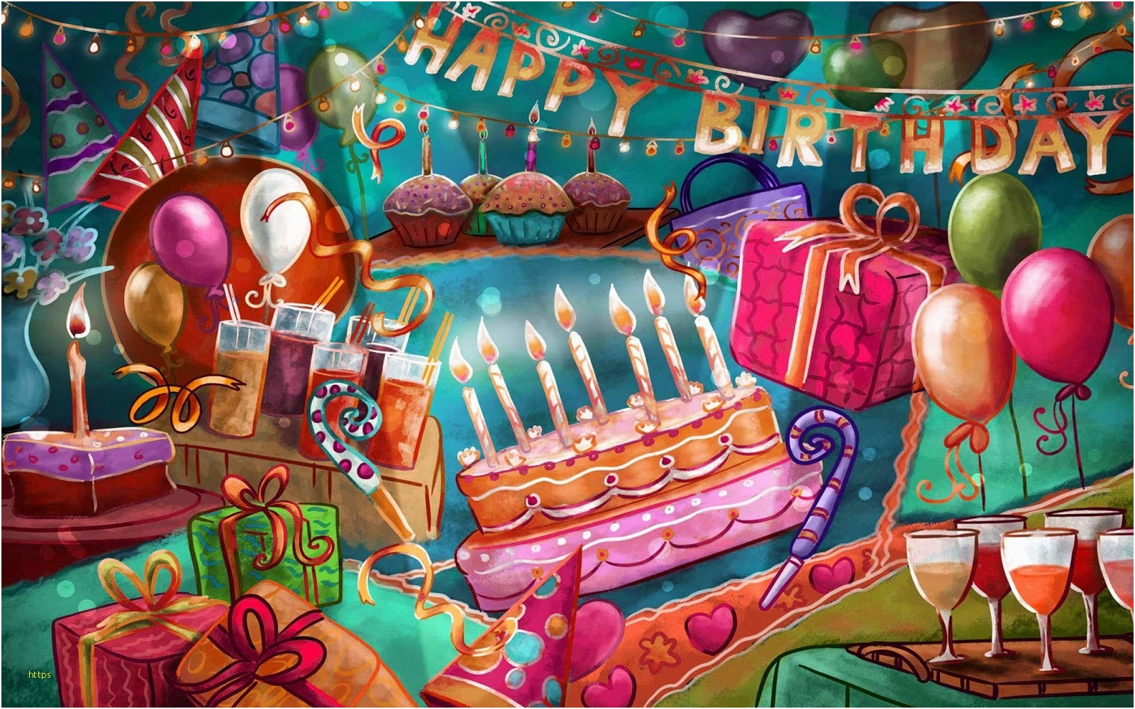 Birthday Wallpaper New Happy Birthday Greetings Wishes - Happy Birthday Special Gift , HD Wallpaper & Backgrounds