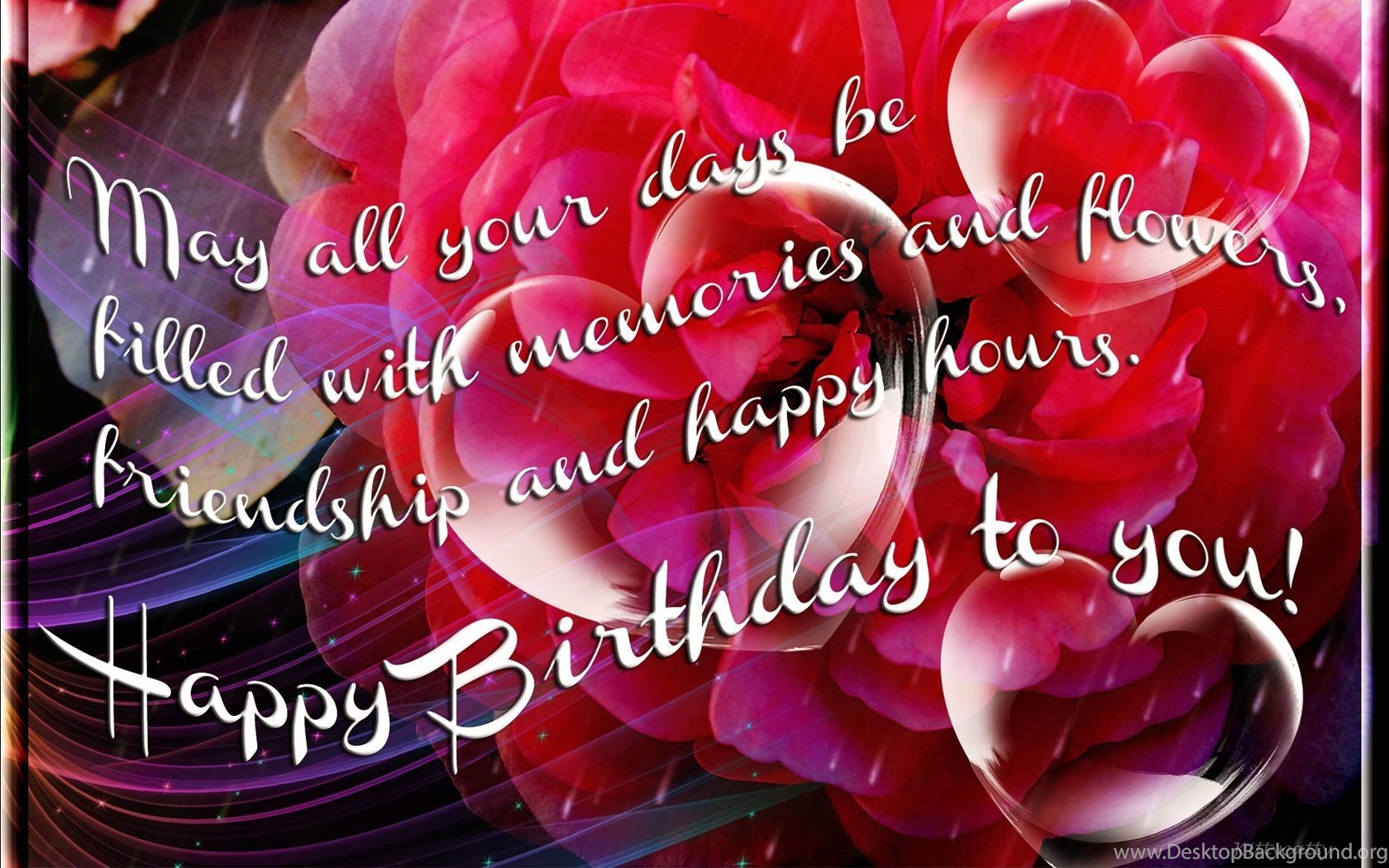 Widescreen - Husband Happy Birthday Quote Free Downloads , HD Wallpaper & Backgrounds