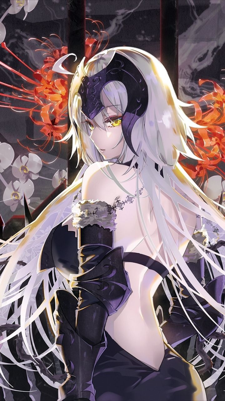 Hot, Anime Girl, Jeanne D-arc, Fate Series, Wallpaper - Jeanne Fate Wallpaper Phone , HD Wallpaper & Backgrounds