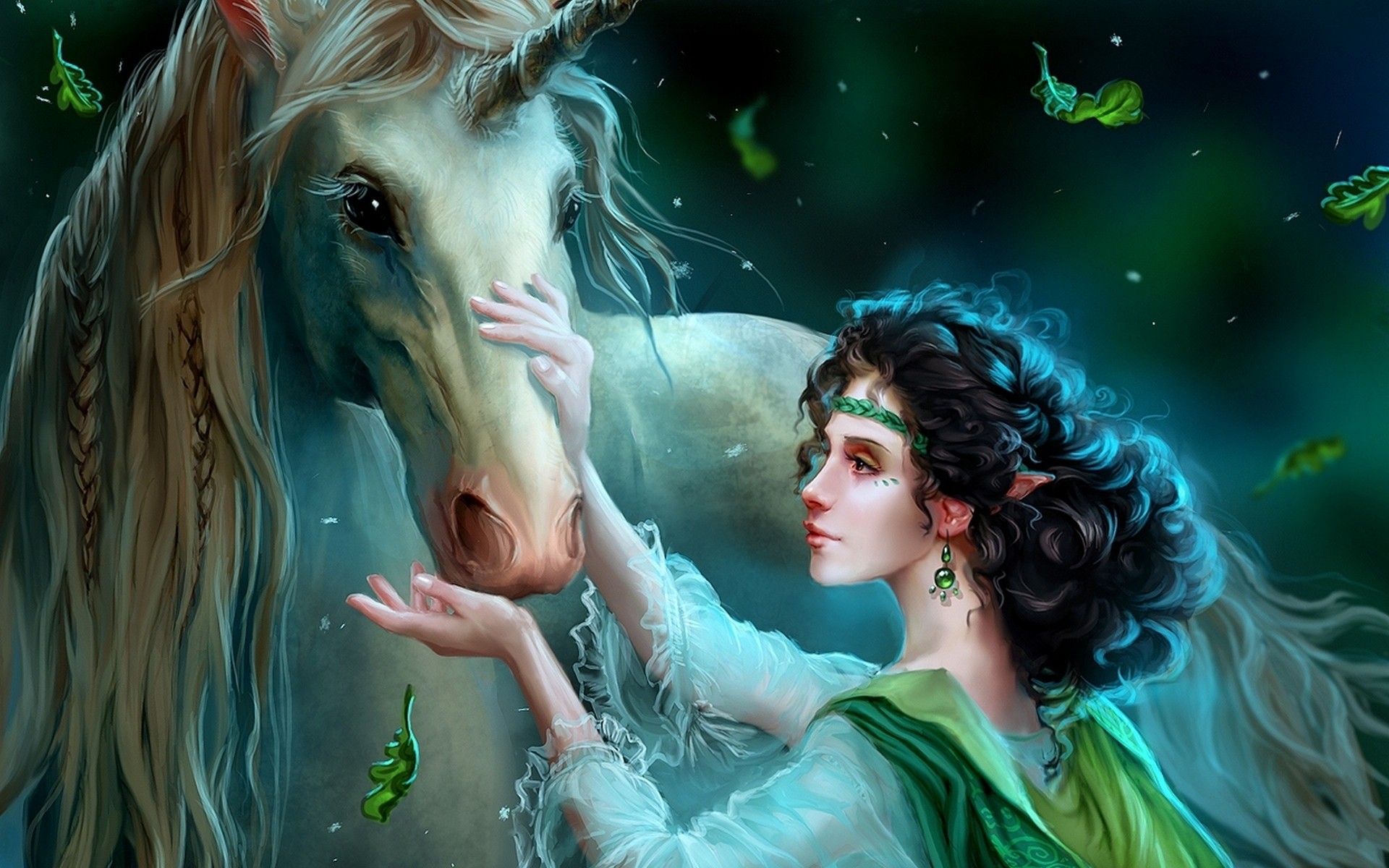 Fantasy Girl Wallpapers Hd - Beautiful Girls On The Horse , HD Wallpaper & Backgrounds