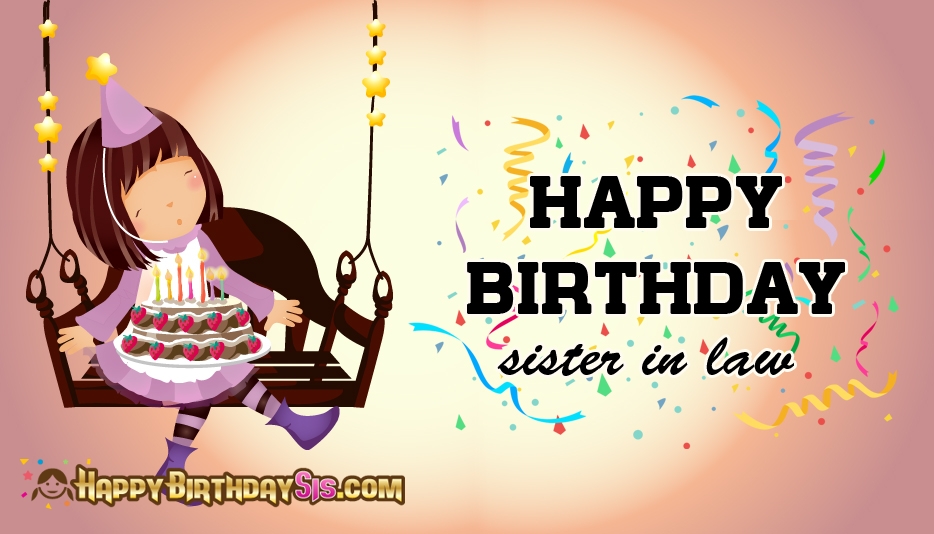 Happy - Happy Birthday Younger Sister In Law , HD Wallpaper & Backgrounds