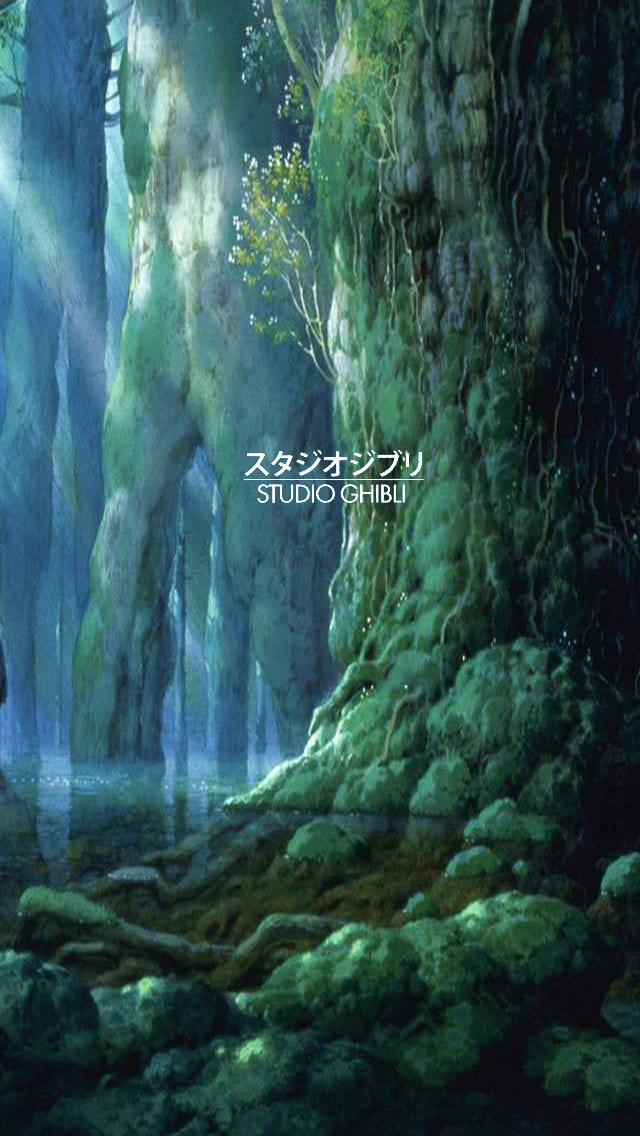 Photo Phone Background Blog Mihkoshiba Studio Ghibli - Studio Ghibli Phone Background , HD Wallpaper & Backgrounds