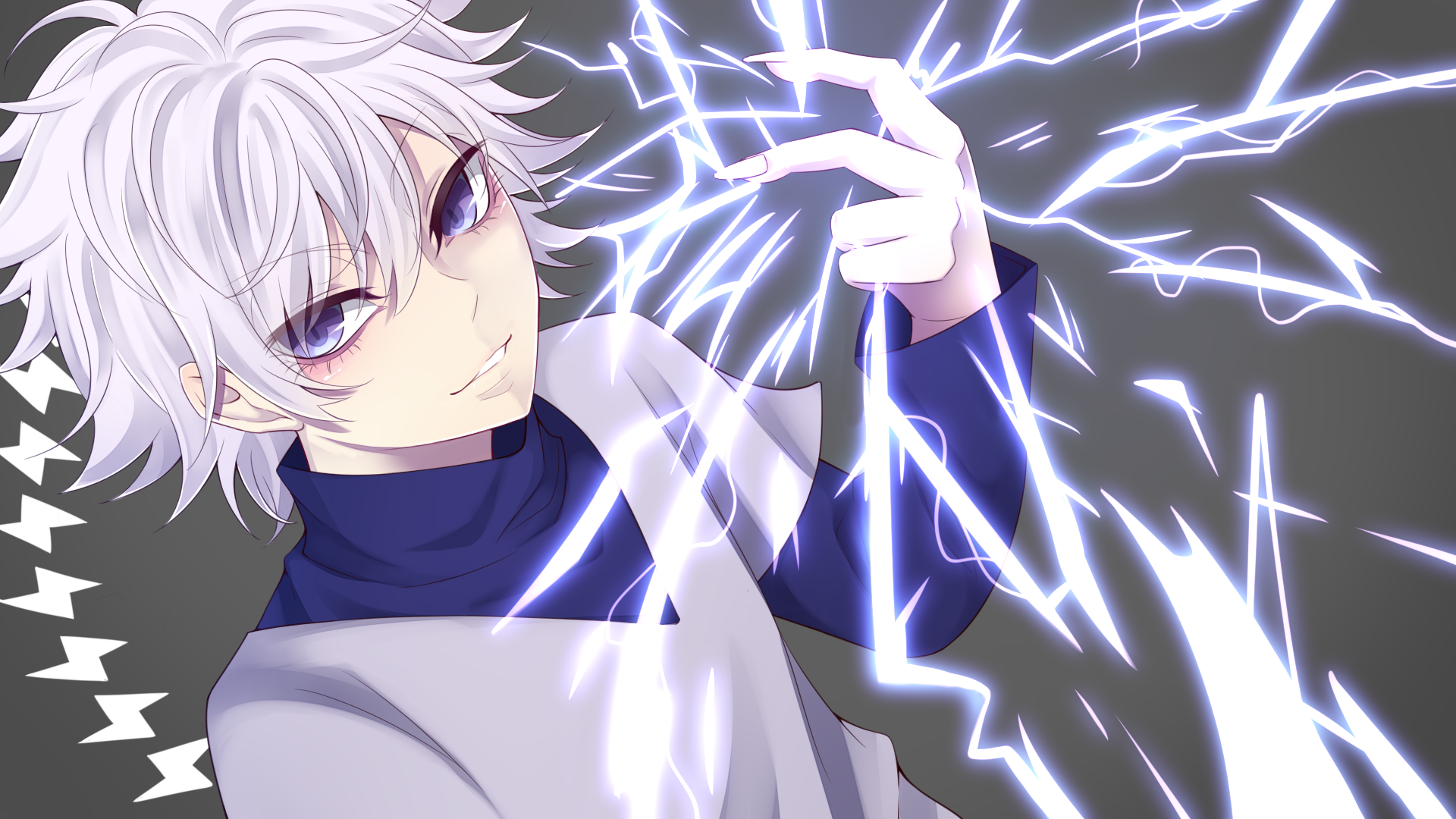 View Fullsize Killua Zoldyck Image , HD Wallpaper & Backgrounds