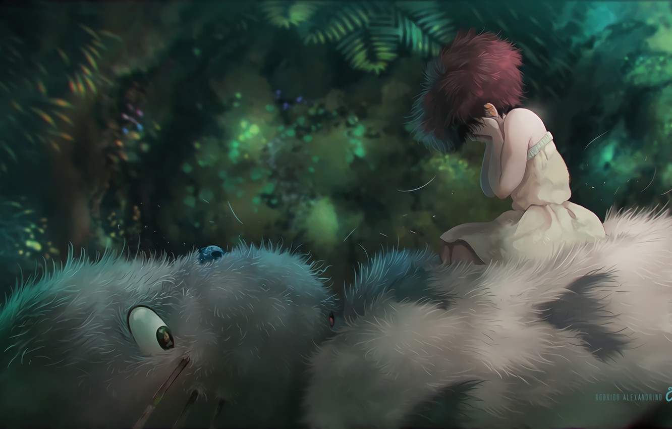 Photo Wallpaper Anime, My Neighbor Totoro, Studio Ghibli - Fondos De Pantalla Hd Ghibli , HD Wallpaper & Backgrounds