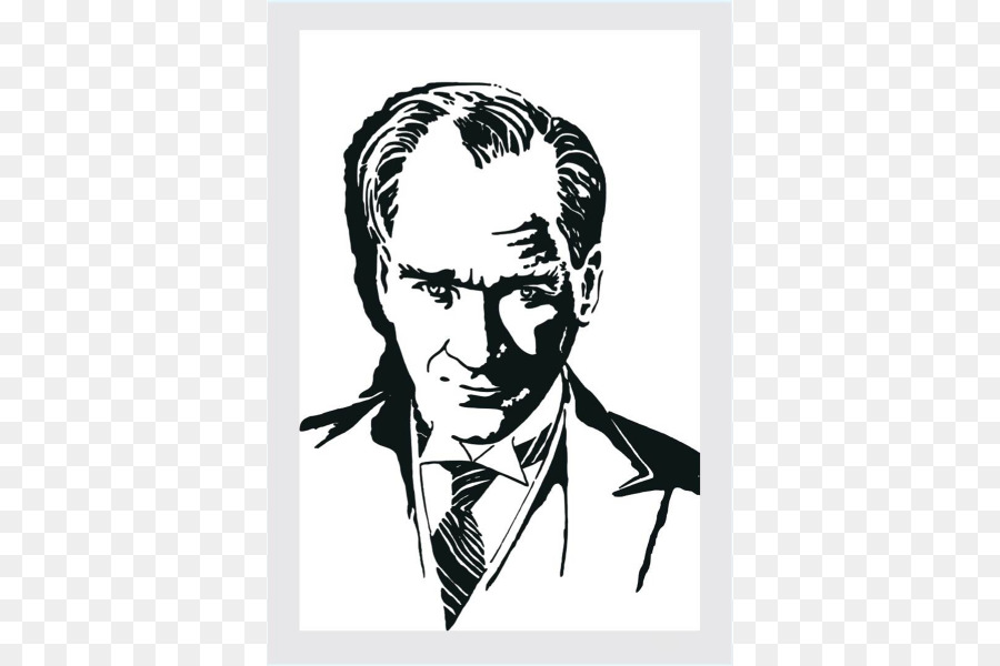 Atatürk Imzası Wallpaper - Atatürk Siyah Beyaz Yüz Portre , HD Wallpaper & Backgrounds