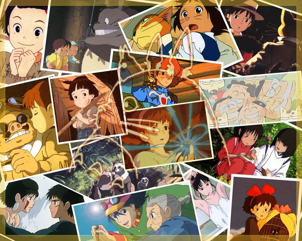 All Ghibli Films - Studio Ghibli , HD Wallpaper & Backgrounds