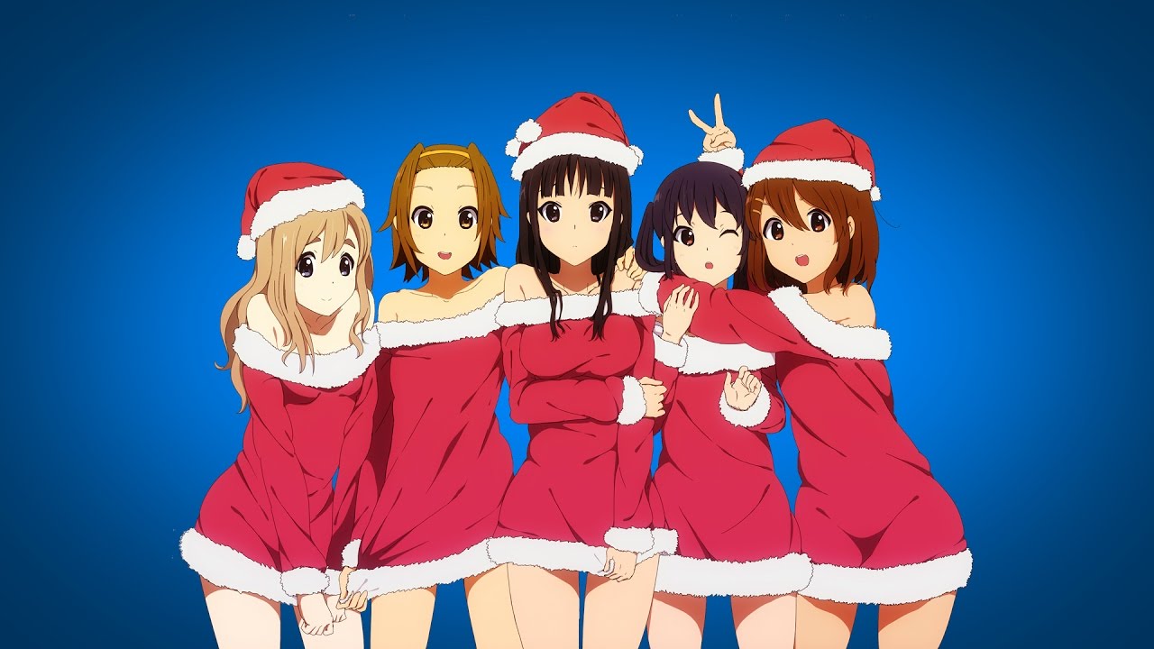 Navidad Anime Wallpaper - Anime Wallpaper Christmas , HD Wallpaper & Backgrounds