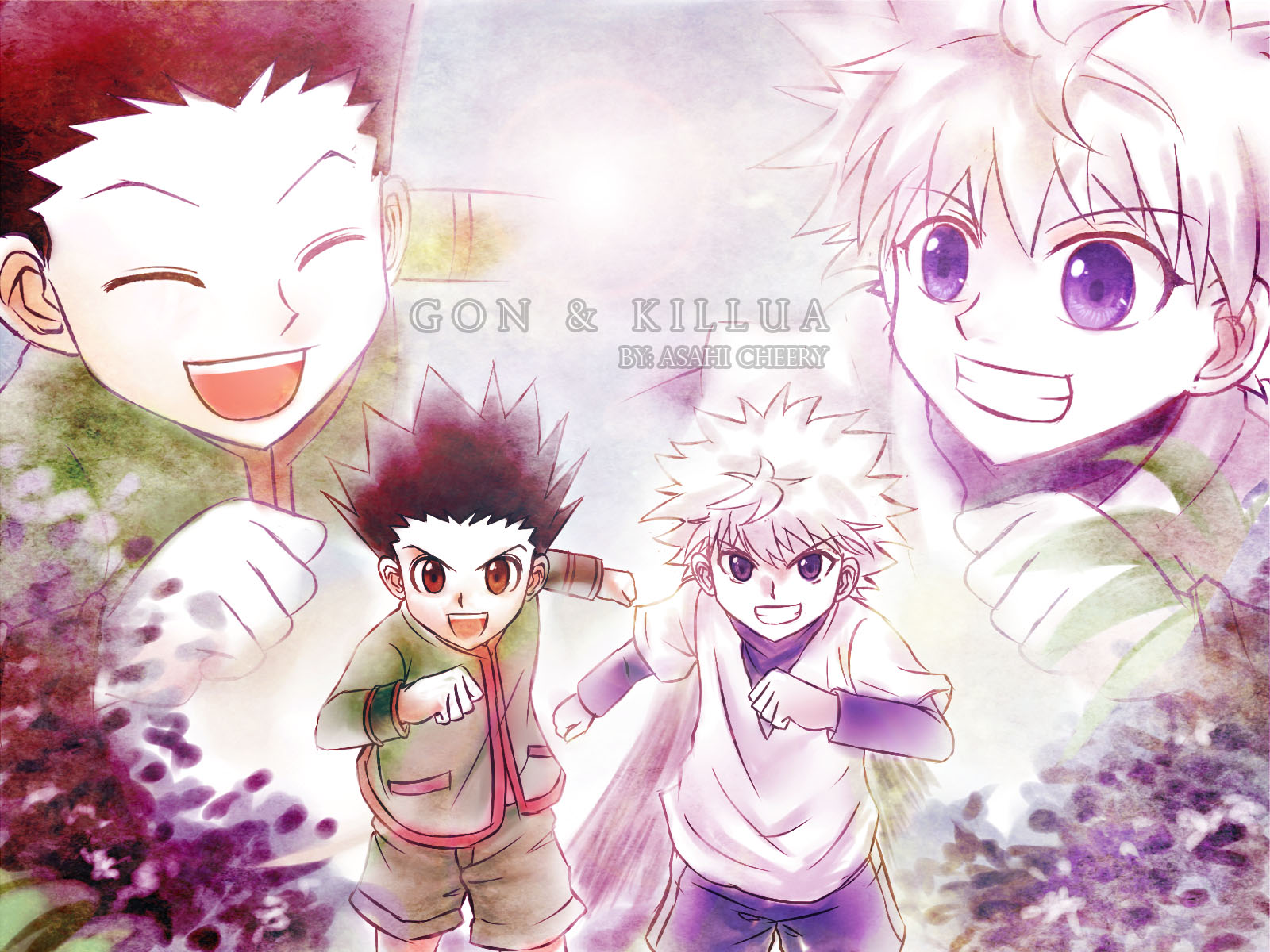 Killua And Gon Fanart , HD Wallpaper & Backgrounds