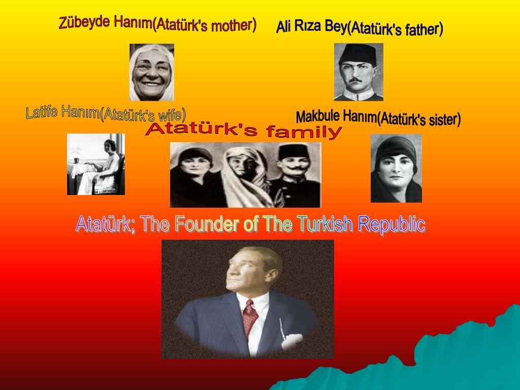 Rıza Bey Latife Hanım(atatürk's Wife) Makbule Hanım( - Atatürk And His Family , HD Wallpaper & Backgrounds