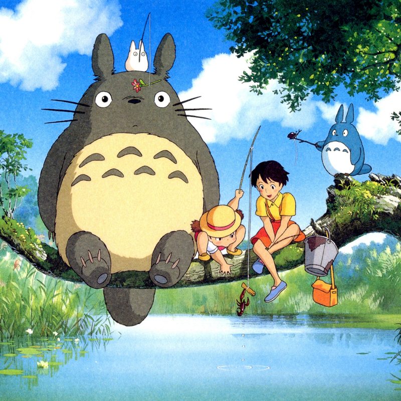 10 Latest Studio Ghibli Desktop Backgrounds Full Hd - Engine My Neighbor Totoro , HD Wallpaper & Backgrounds