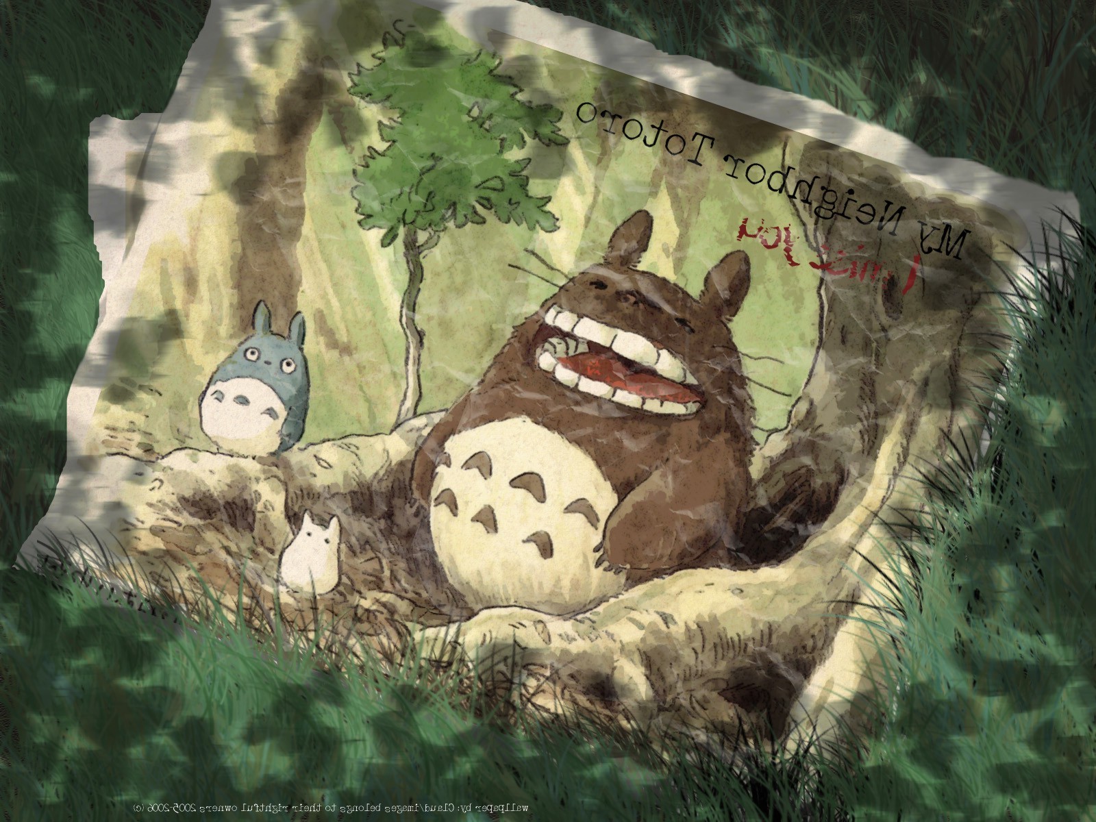 My Neighbor Totoro, Totoro, Studio Ghibli Wallpapers - Terrestrial Animal , HD Wallpaper & Backgrounds