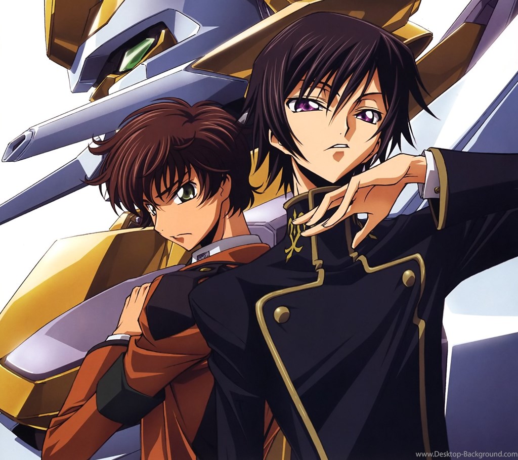 Code Geass Suzaku Y Lelouch , HD Wallpaper & Backgrounds