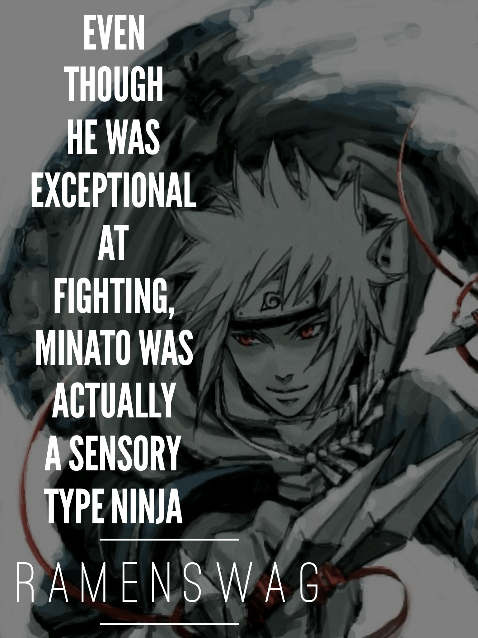 Minato Wallpaper - Minato Badass , HD Wallpaper & Backgrounds