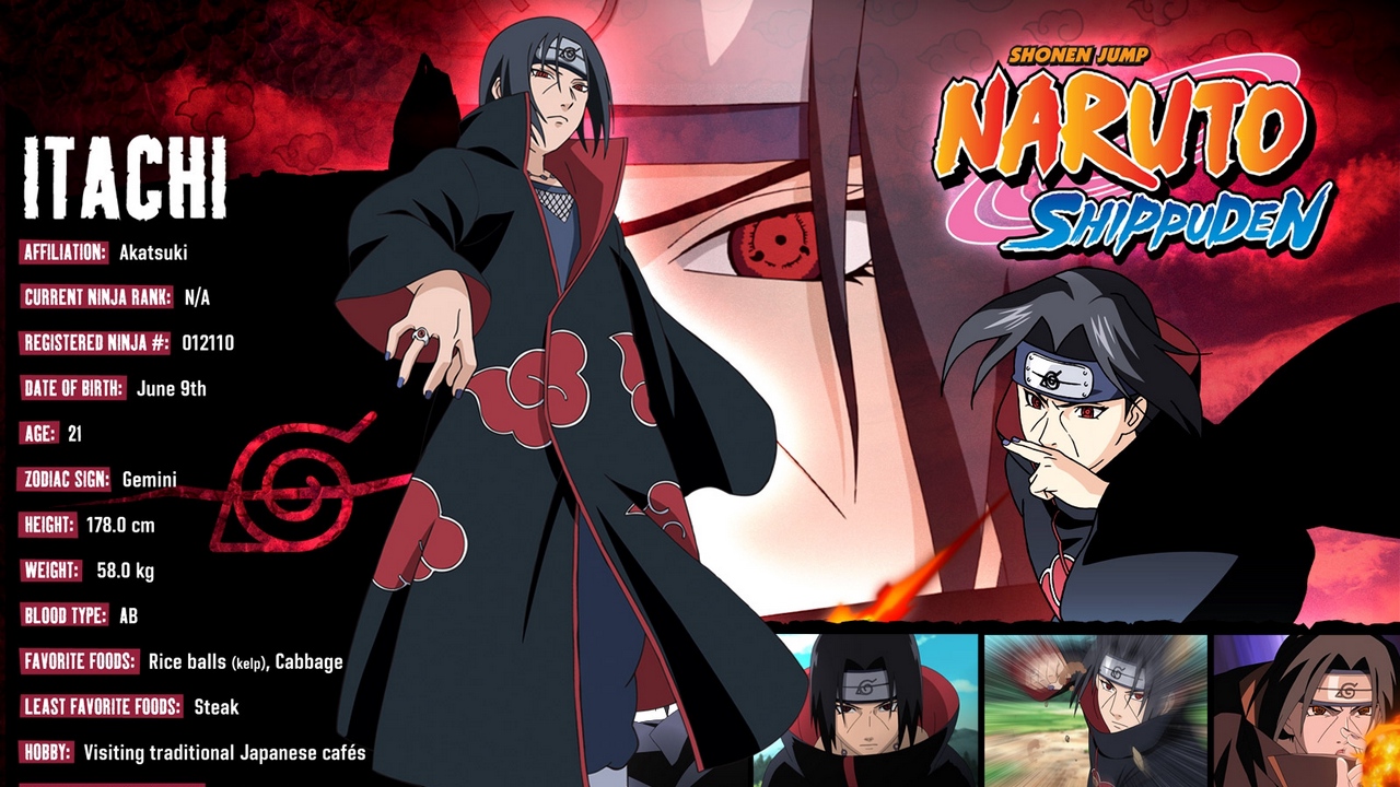 Wallpaper Uchiha Itachi, Kid, Inscription, Fire, Bandana - Naruto Shippuden Characters Akatsuki , HD Wallpaper & Backgrounds