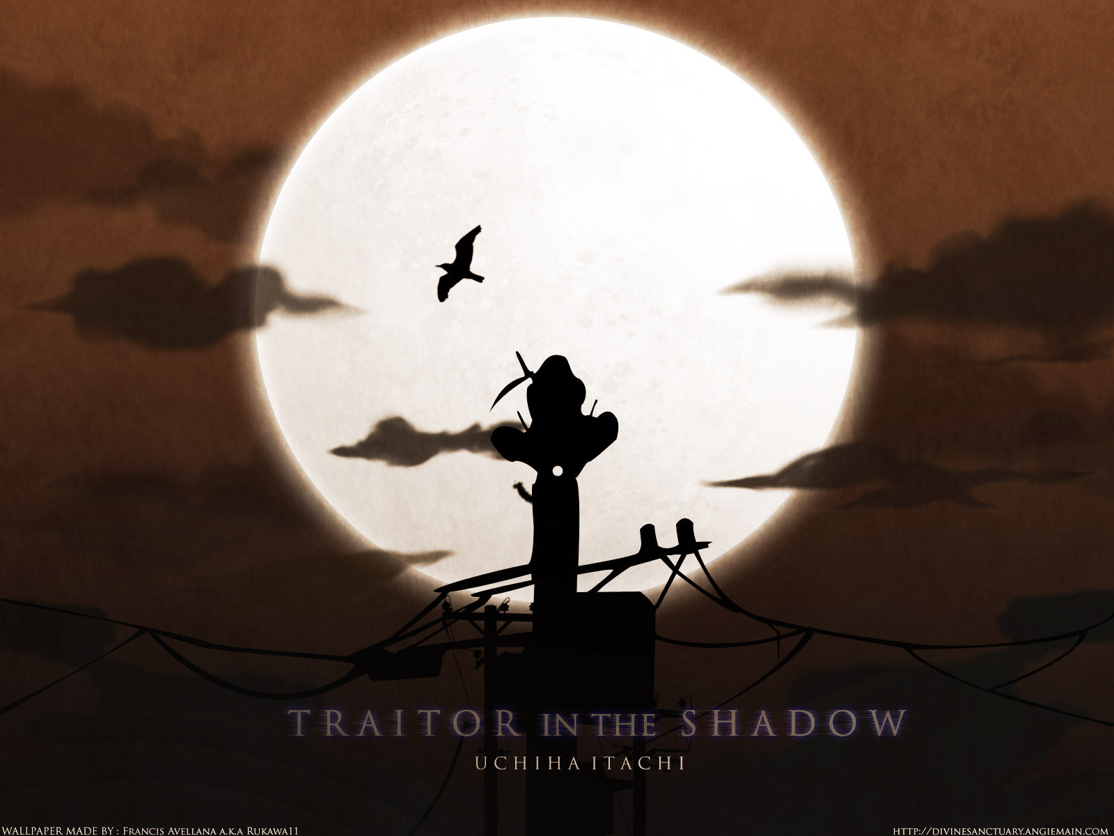 Uchihas Wallpaper Called *itachi Uchiha* - Itachi Uchiha Traitor In The Shadow , HD Wallpaper & Backgrounds