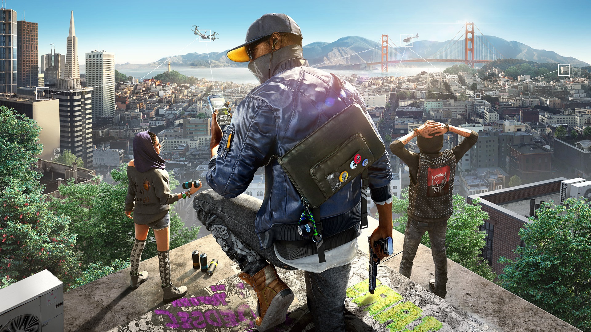 Watch Dogs 2 Hd Wallpapers - Watch Dogs 2 Hd , HD Wallpaper & Backgrounds