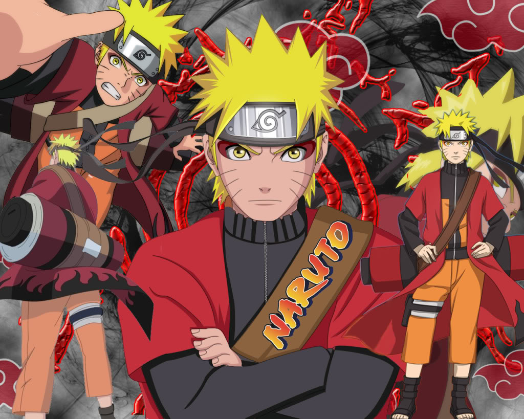 Naruto Uzumaki Sage Mode Wallpaper For Desktop , HD Wallpaper & Backgrounds