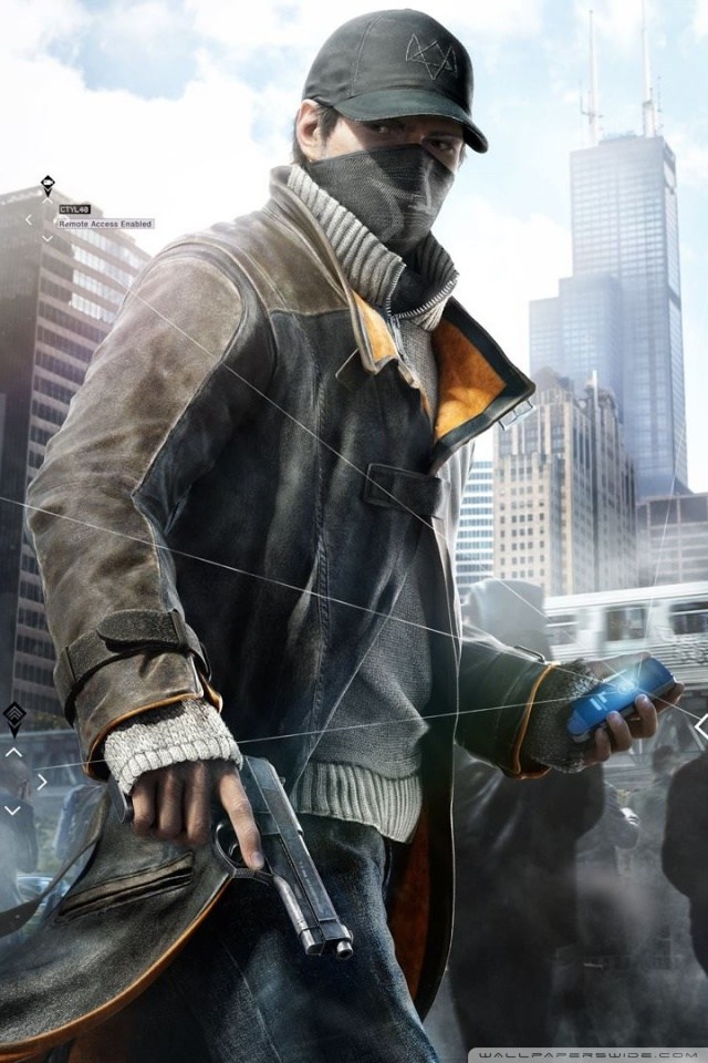 Watch - Watch Dogs 1 Aiden Pearce , HD Wallpaper & Backgrounds