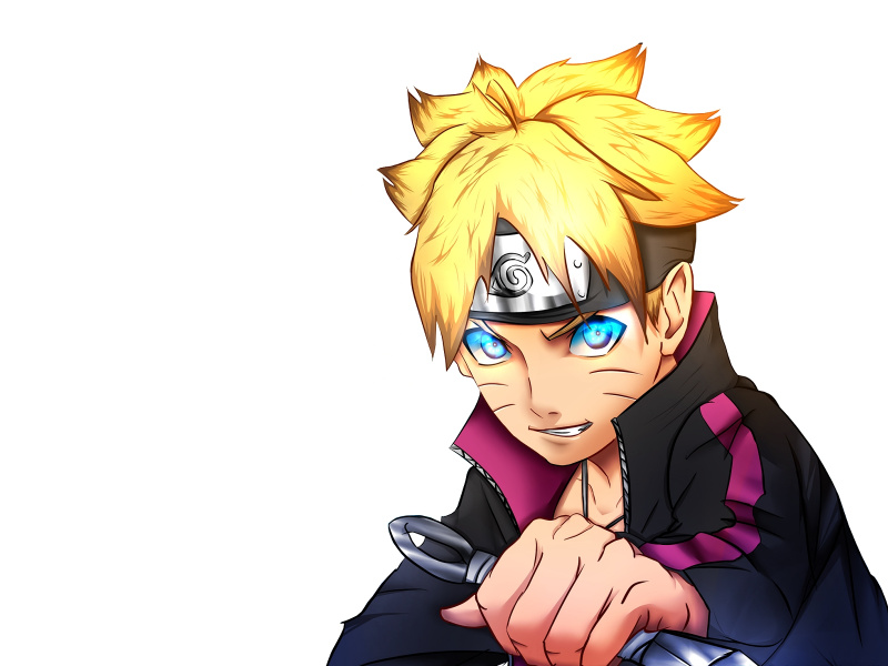 Wallpaper Angry Blue Eye, Boruto Uzumaki, Naruto - Imagenes De Boruto Hd Png , HD Wallpaper & Backgrounds