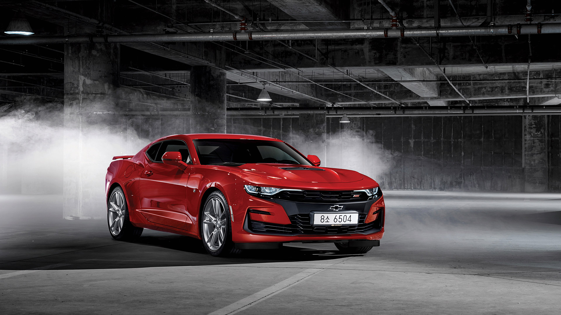 2019 Chevrolet Camaro Ss Wallpaper Thumbnail - Camaro Ss 2019 Red , HD Wallpaper & Backgrounds