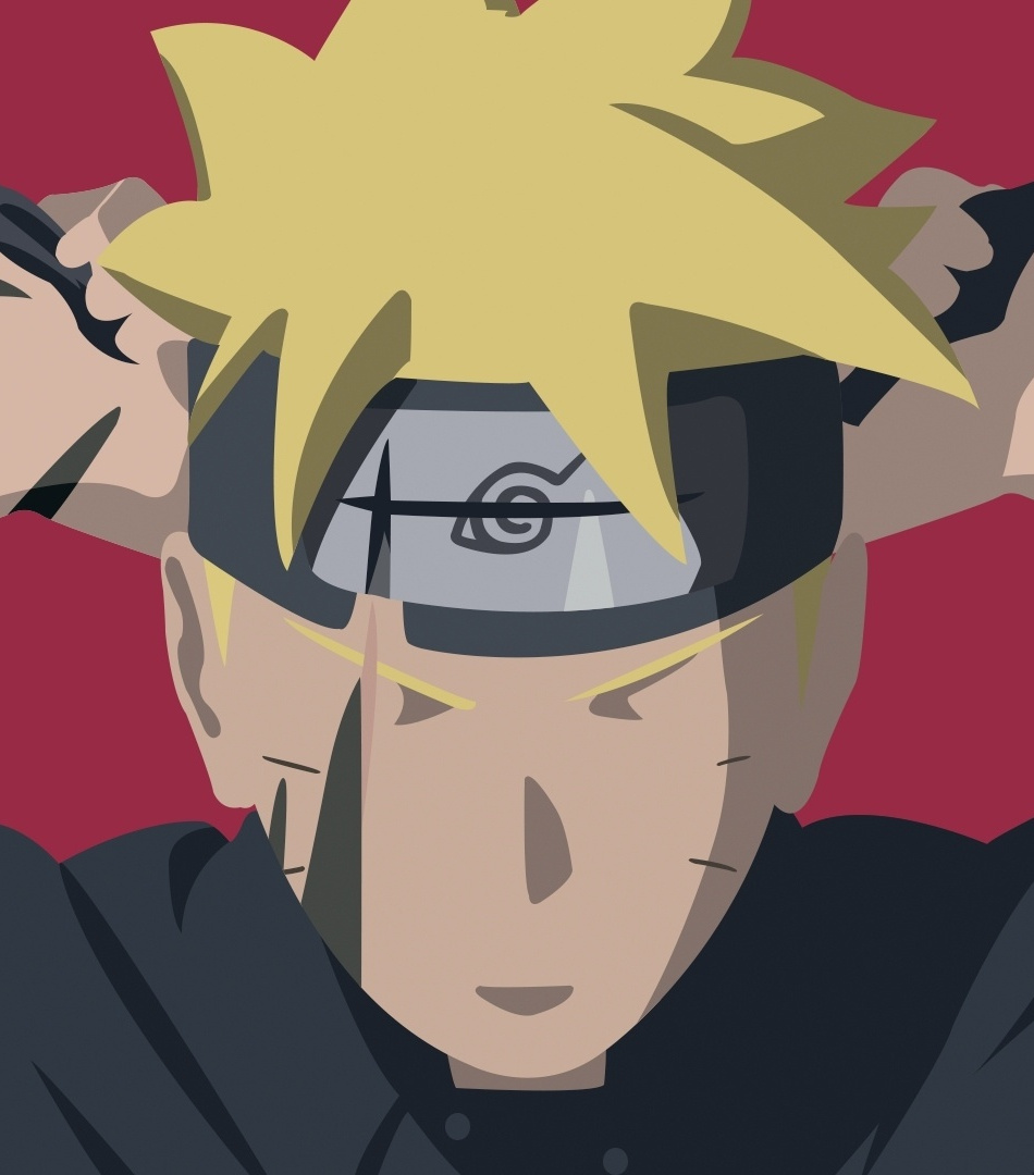 Boruto Uzumaki, Naruto, Minimal, Art, Wallpaper - Naruto , HD Wallpaper & Backgrounds