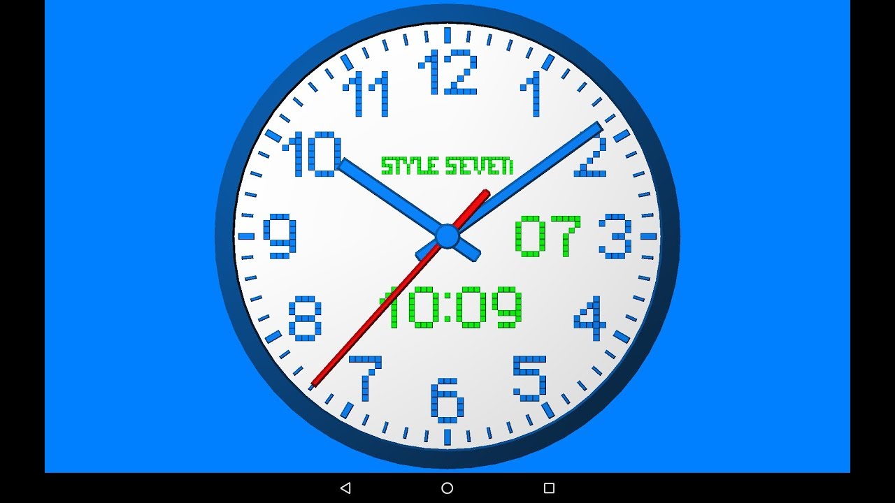 3d Analog Clock Live Wallpaper-7 - 4 O Clock Roman Numerals , HD Wallpaper & Backgrounds