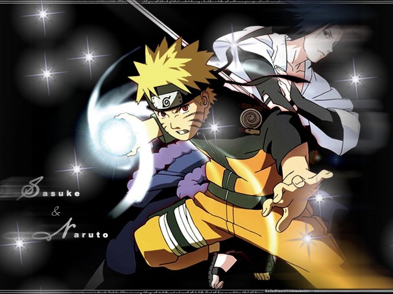 Wallpaper - Naruto An Sasuke Wallpaper Keren , HD Wallpaper & Backgrounds