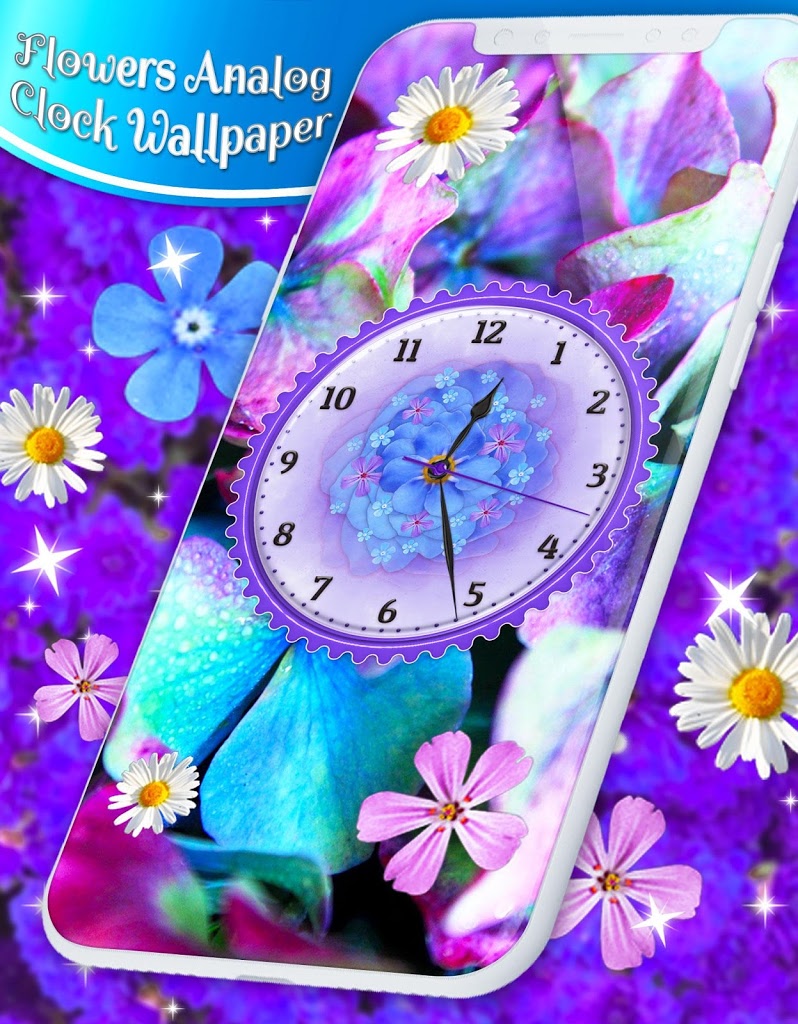 Clock Live Wallpaper 3d Android - African Daisy , HD Wallpaper & Backgrounds