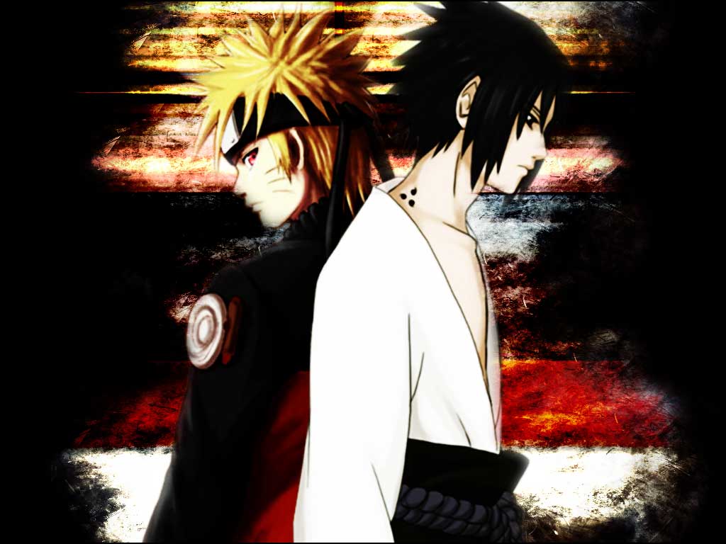 Photo - Naruto Shippuden Naruto And Sasuke , HD Wallpaper & Backgrounds