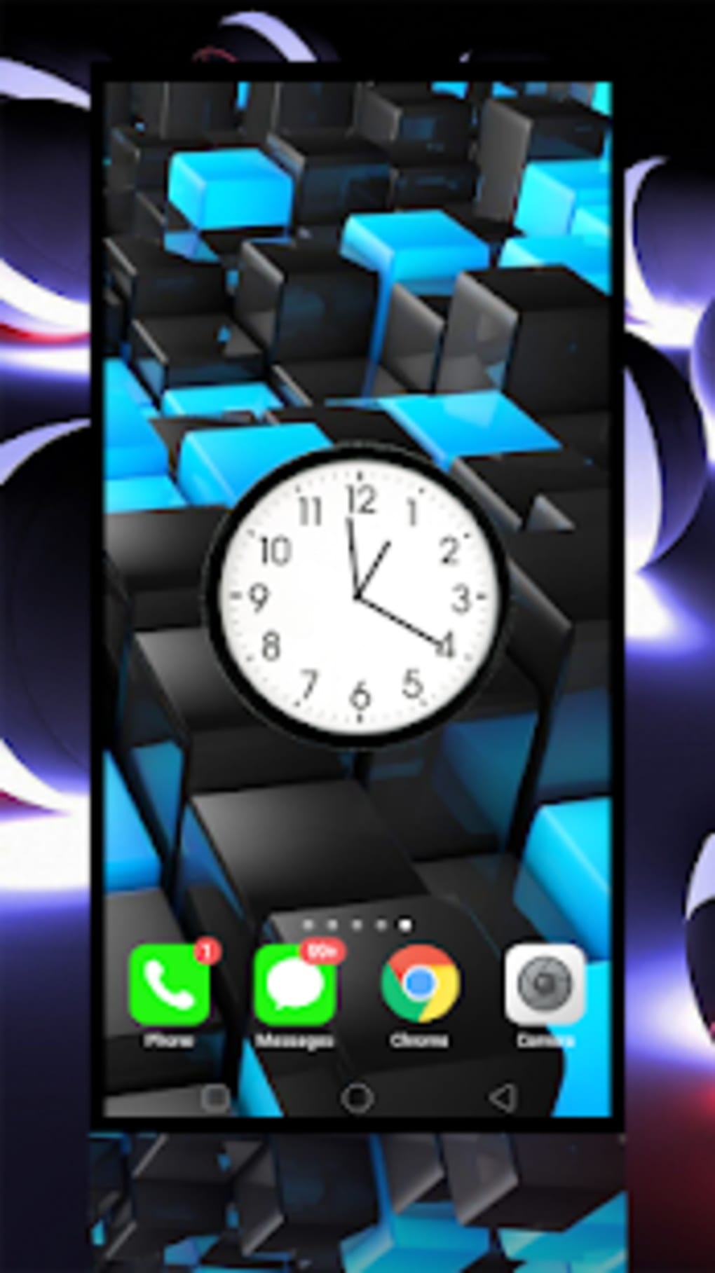 Analog Clock Widget 3d Live Wallpapers - Wallpaper , HD Wallpaper & Backgrounds