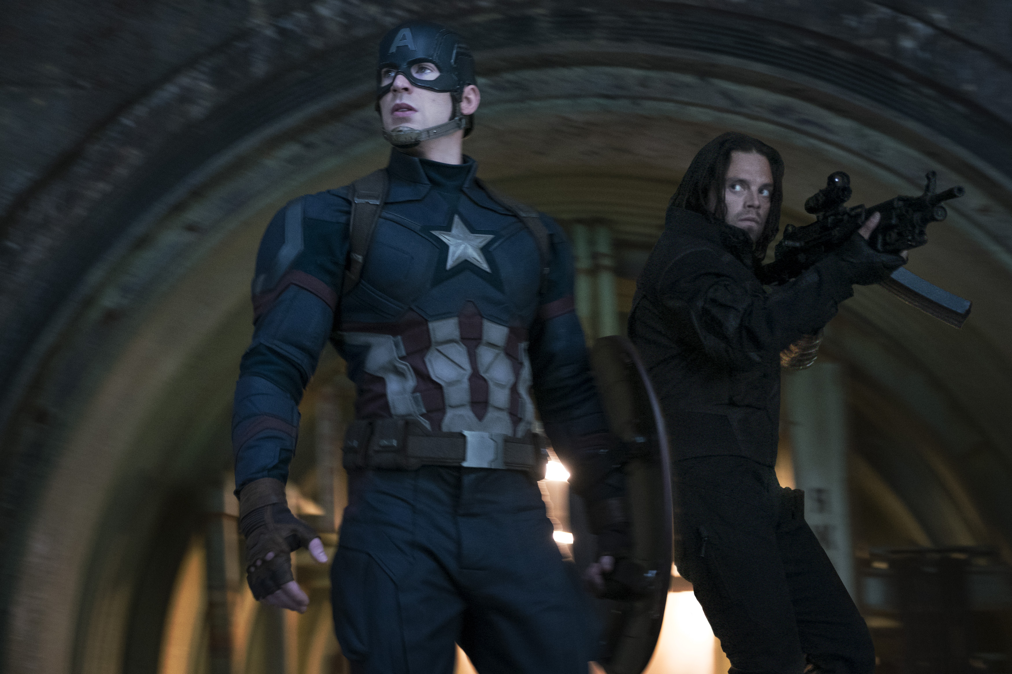 Captain America And Bucky , HD Wallpaper & Backgrounds