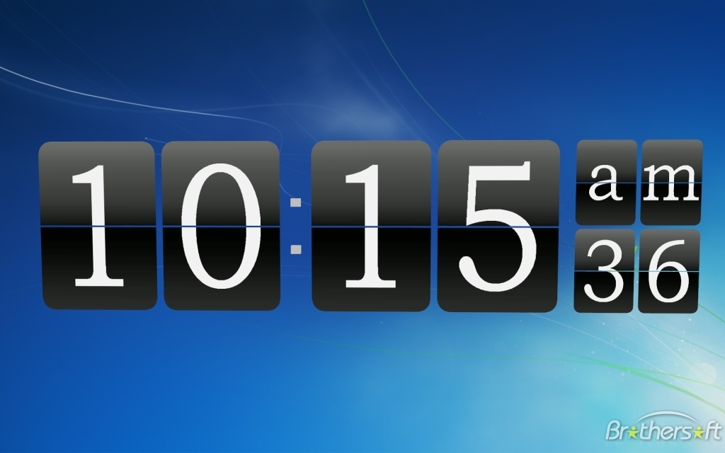 Live Digital Clock Wallpaper For Desktop Free Download (#439526) - HD