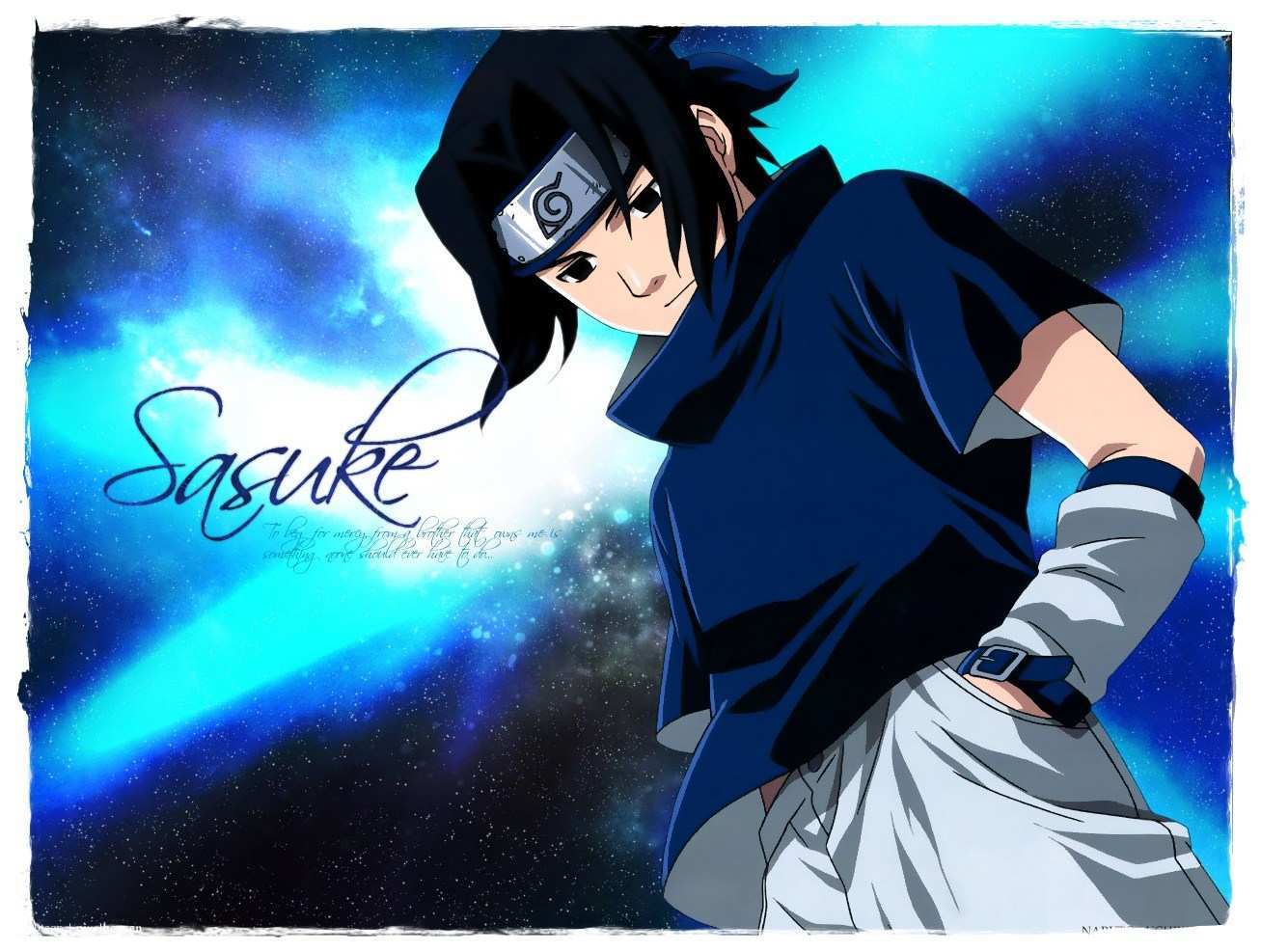Gambar Naruto Yang Bergerak Archives Blog Teraktual - Sasuke Uchiha , HD Wallpaper & Backgrounds