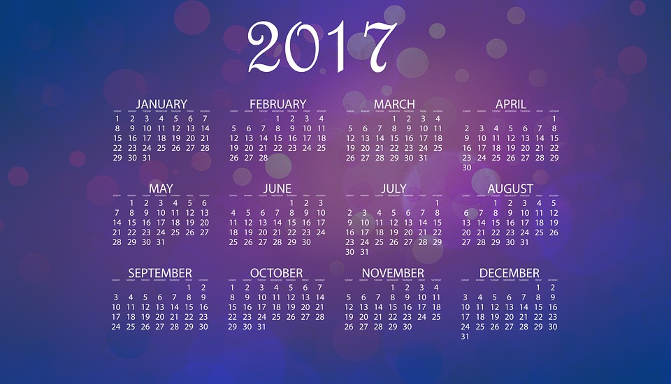 Calendar 2017 Date Time - Calendar 2017 , HD Wallpaper & Backgrounds