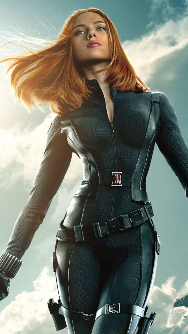 Black Widow Wallpaper Iphone , HD Wallpaper & Backgrounds