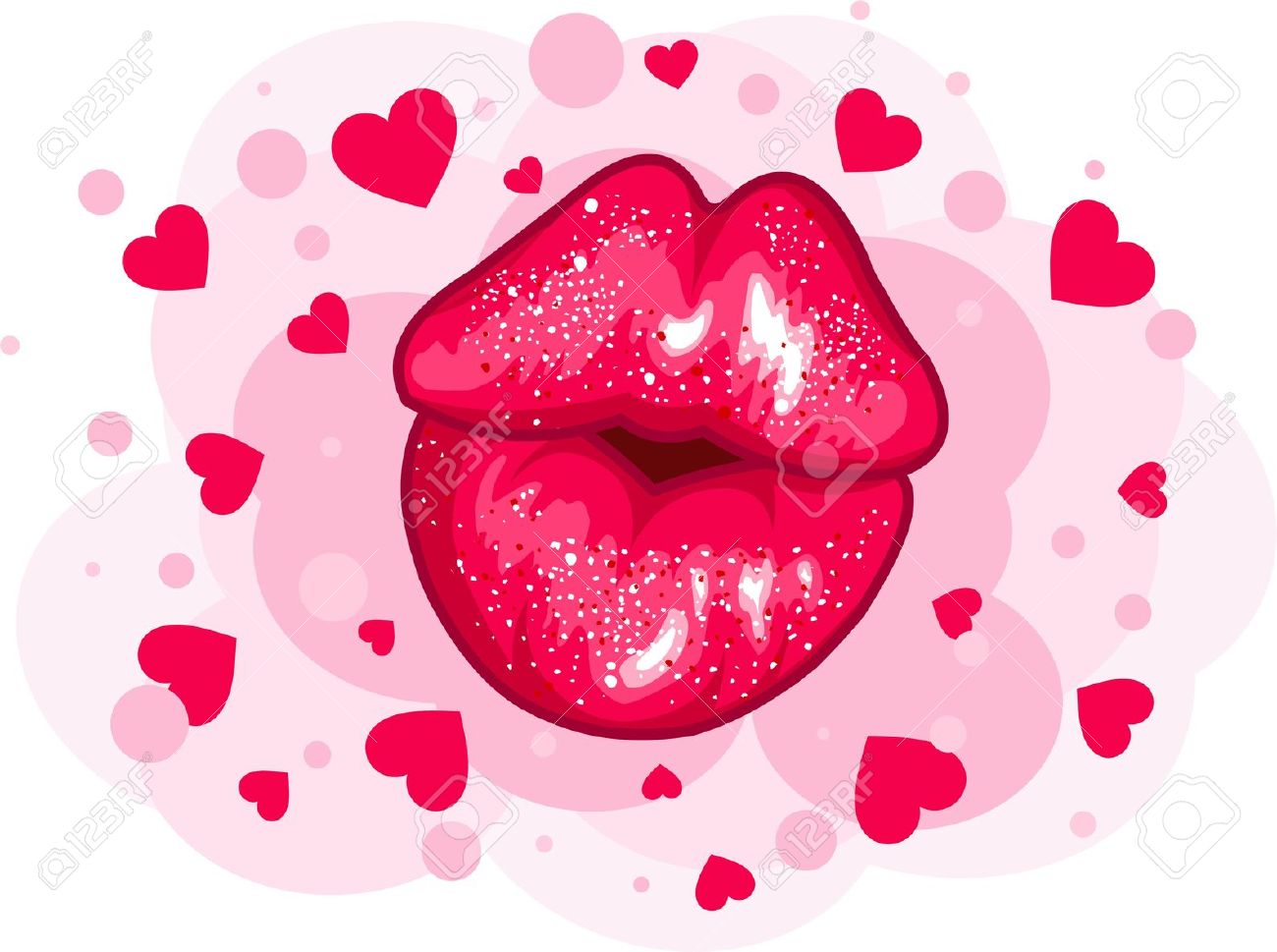 Lips Kiss Wallpapers In Hq Definition - Immagini Di Bacio , HD Wallpaper & Backgrounds
