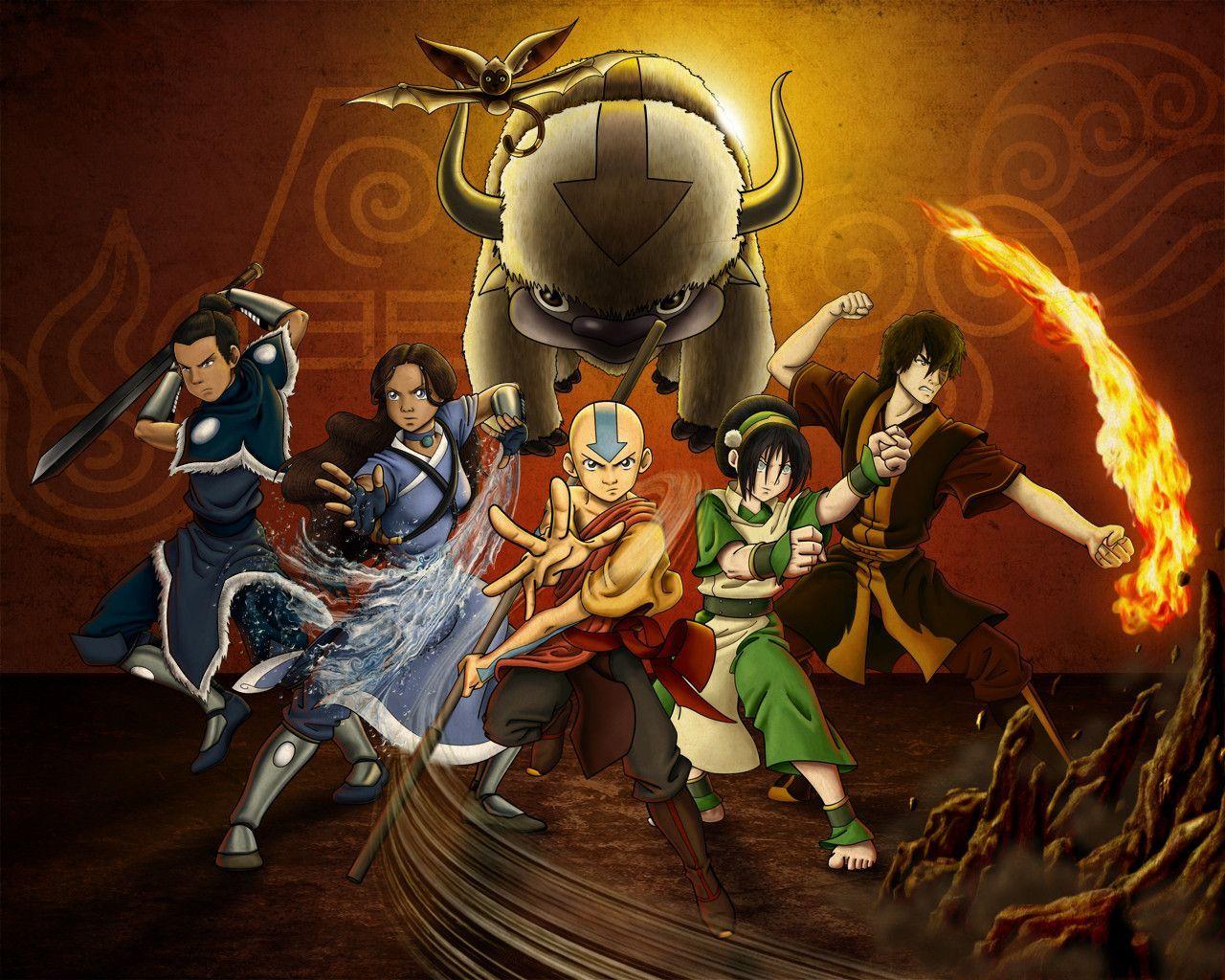 The Last Airbender Wallpaper - Avatar Aang , HD Wallpaper & Backgrounds