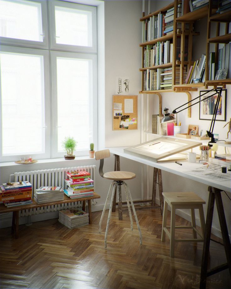 Creative Corners Incredible And Inspiring Home Art - Home Art Studio , HD Wallpaper & Backgrounds