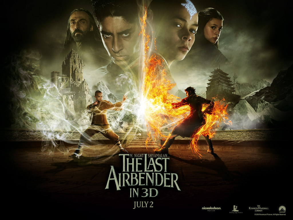 The Last Airbender Movie Desktop Wallpaper - Hollywood Best Movie Name , HD Wallpaper & Backgrounds