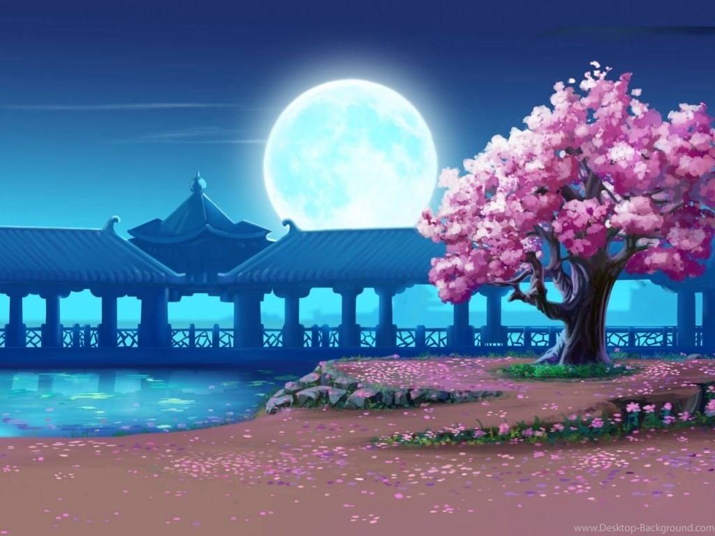 Download Sakura Tree Wallpapers Hd - Mandarin Mid Autumn Festival , HD Wallpaper & Backgrounds